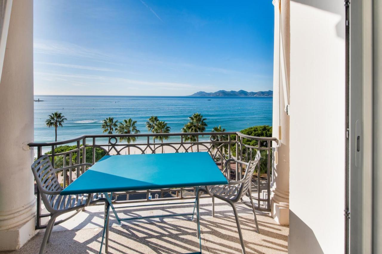 Palais Miramar - Suite Blue Room - Vue Mer -Croisette Emplacement Unique - 20M Plage - Wifi - Clim Cannes Esterno foto